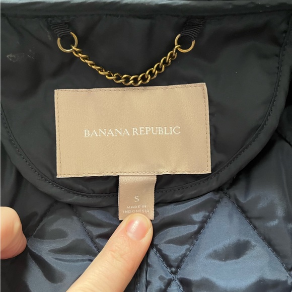 Banana Republic Navy Vest size S - Picture 5 of 6